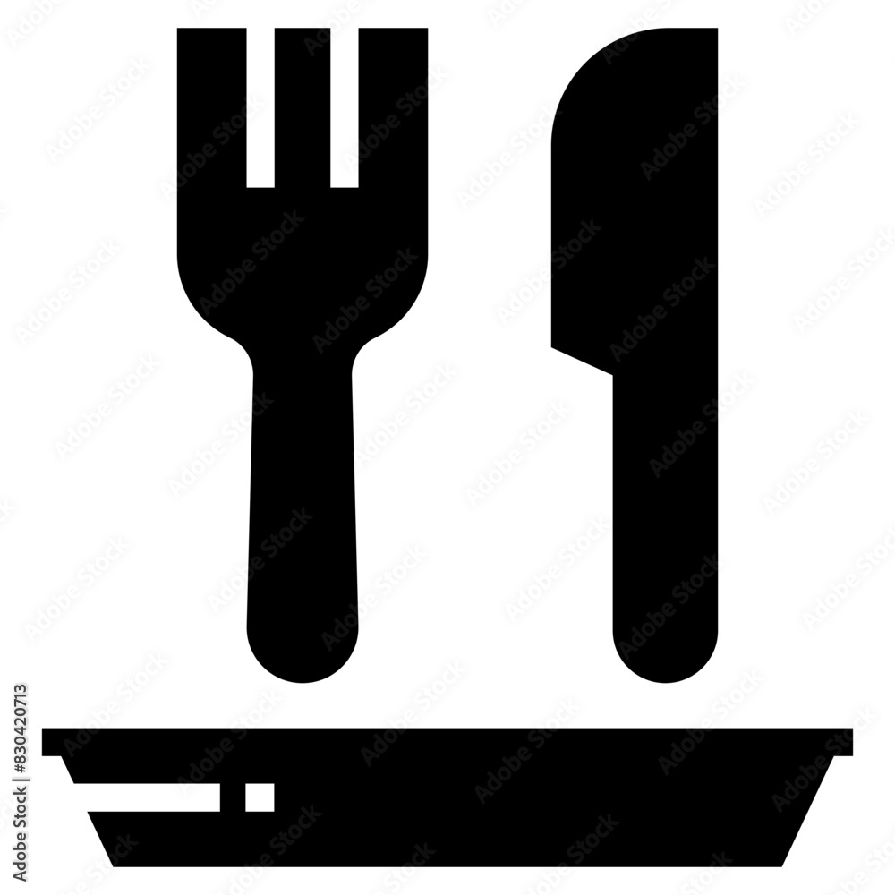 Fototapeta premium Restaurant Icon