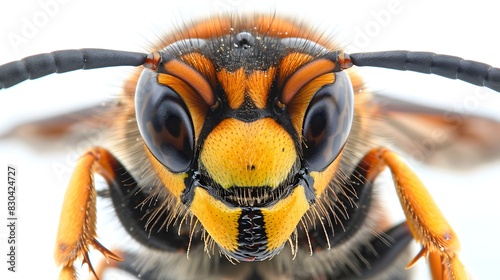 Powerful Mandibles and Wings An UpClose Examination of a Hornets Intricate Features