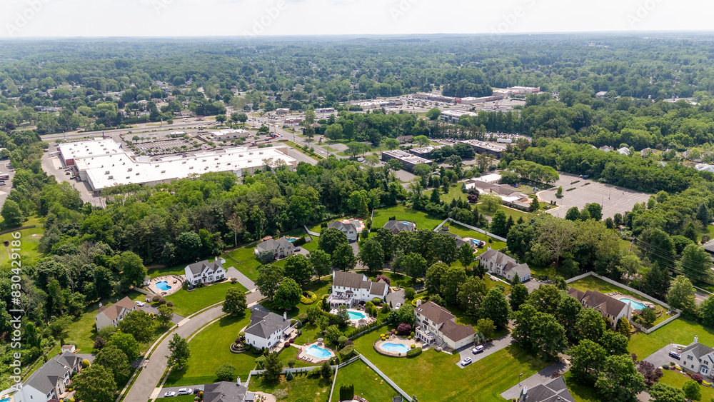 Aerial Drone of Manalapan New Jersey Aerial Drone of Manalapan New Jersey