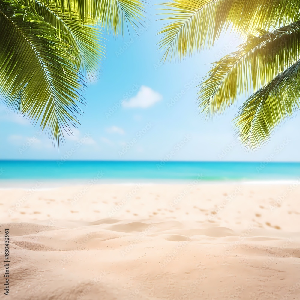The beach view is comfortable and calming, you can see the sand and sea along with typical beach foliage. Tropical themes, wallpapers, templates, backgrounds, posters. The beach view is comfortable and calming, you can see the sand and sea along with typical beach foliage. Tropical themes, wallpapers, templates, backgrounds, posters.
