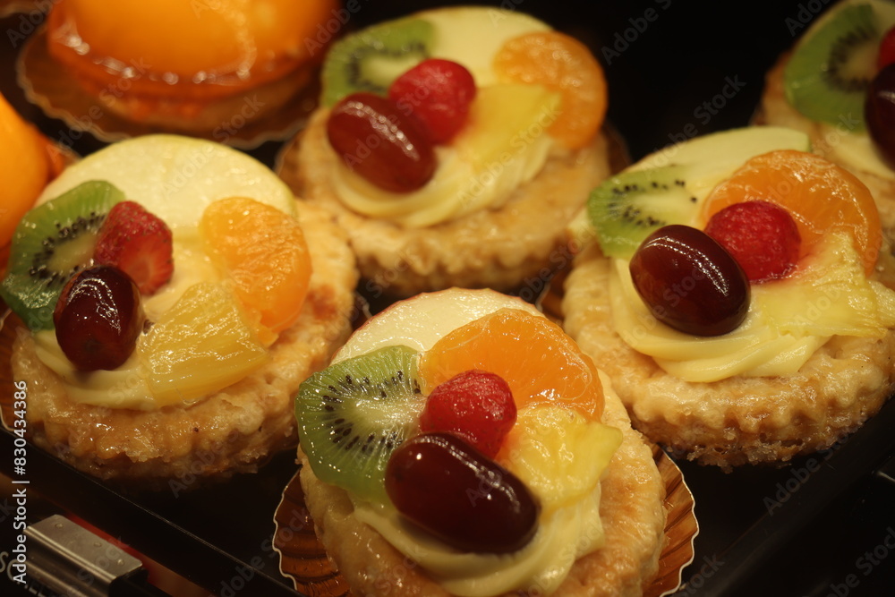 Fruit confectionery on display Fruit confectionery on display