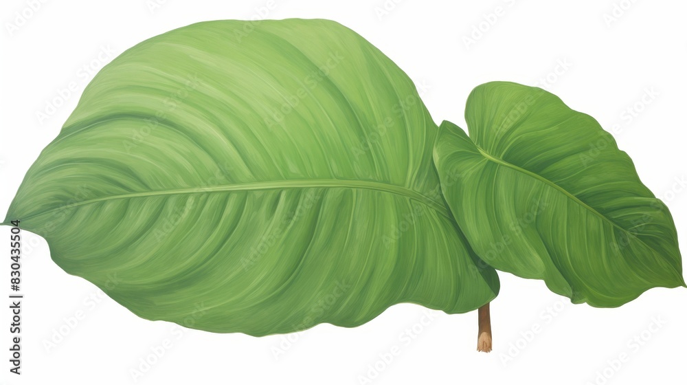 Fototapeta premium Green leaf, suitable for all kinds of plants, bringing you a different visual experience.