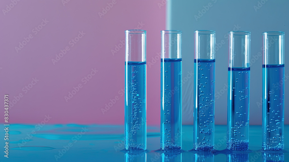 lab background reference. pipette tubes consist of blue liquid lab background reference. pipette tubes consist of blue liquid