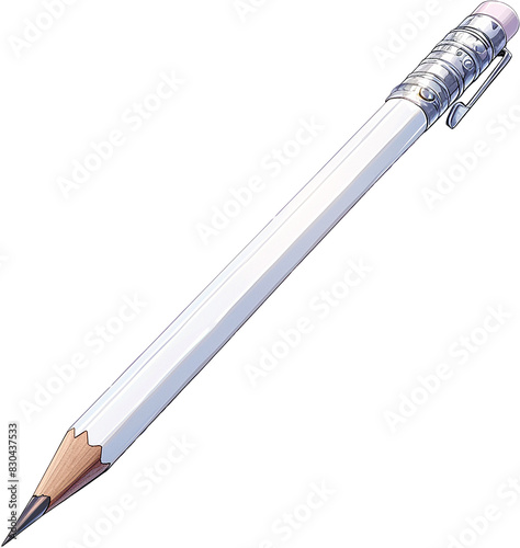 pencil isolated on white