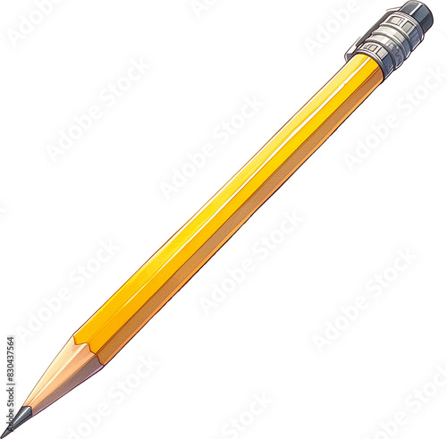 pencil isolated on white