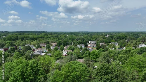 Aerial of Manalapan New Jersey  photo