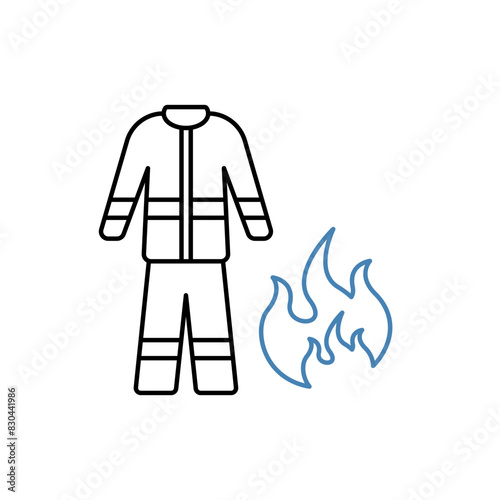 turnout gears concept line icon. Simple element illustration. turnout gears concept outline symbol design.