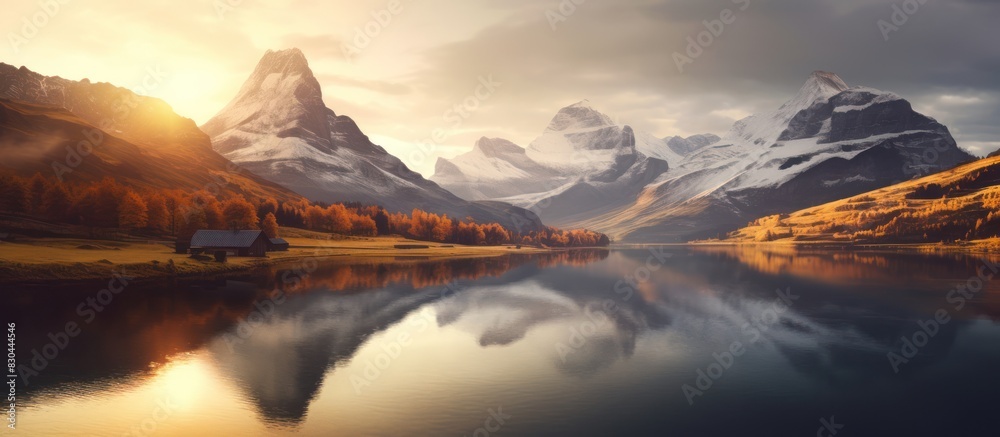 where stunning mountains meet tranquil lakes. with the beauty of bright colors and stunning views. where stunning mountains meet tranquil lakes. with the beauty of bright colors and stunning views.