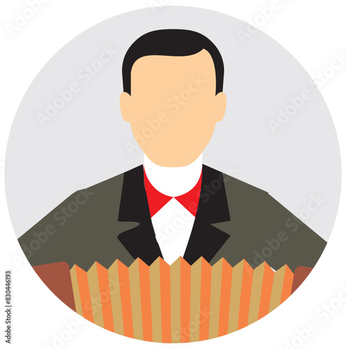 accordion musician avatar profile 