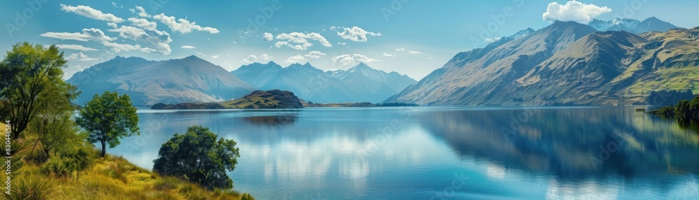 Beautiful Nature Landscape HD View Concept Scenic Beauty and Natural Serenity.