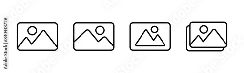 Free Download Picture icon set. photo gallery icon symbol - GFXLoad