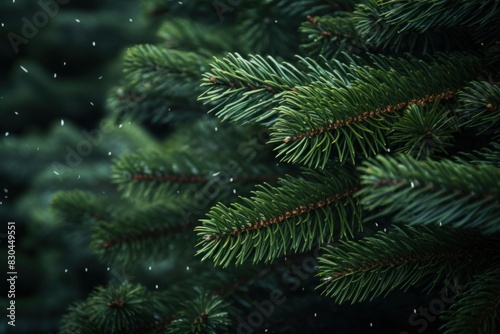 Christmas fir branches backgrounds plant tree.