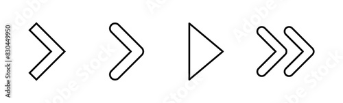 Arrow icon set. Arrow symbol. Arrow sign for your web design.