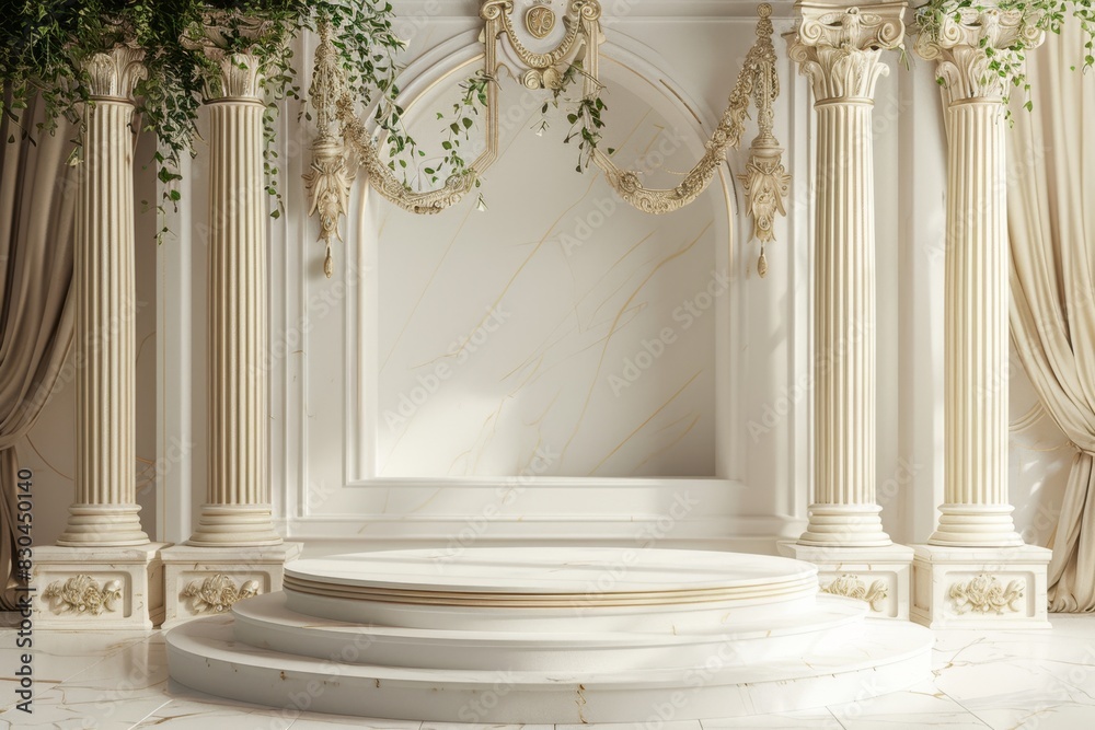 Classical Empty Podium Classical Empty Podium