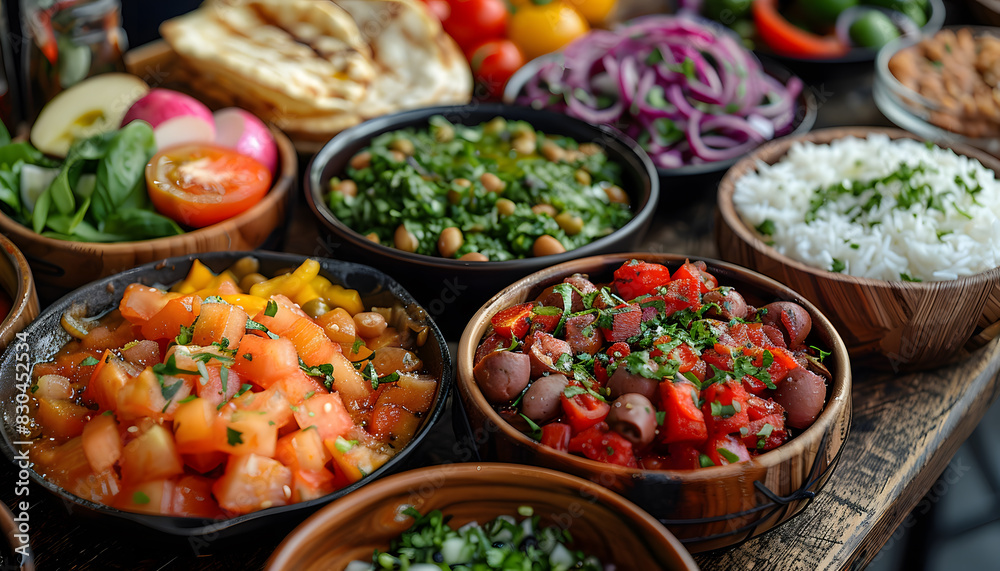 Food background Food background