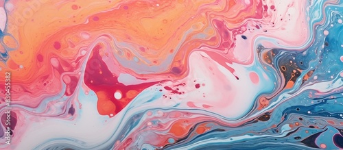 colorful abstract paint texture