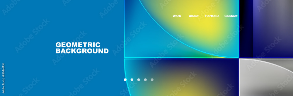 Circle triangle geometric web site page template. Vector Illustration For Wallpaper, Banner, Background, Card, Book Illustration, landing page Circle triangle geometric web site page template. Vector Illustration For Wallpaper, Banner, Background, Card, Book Illustration, landing page