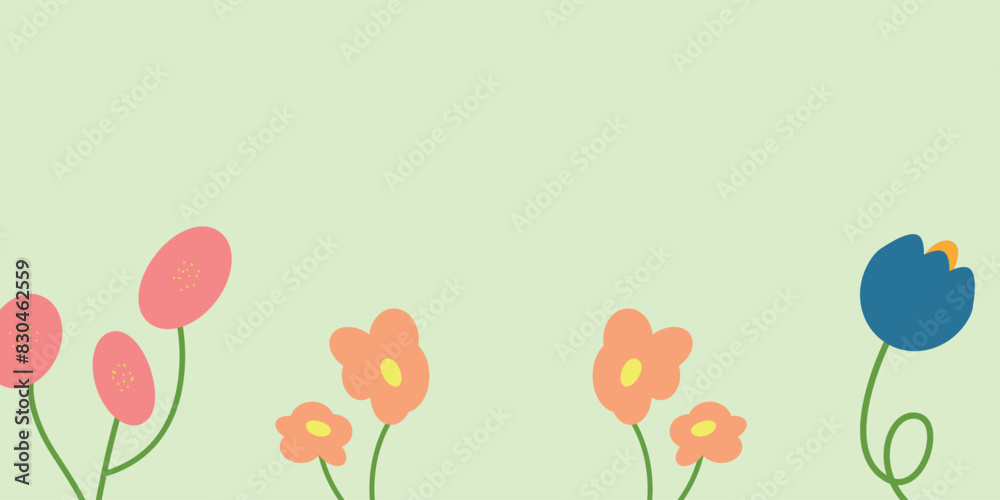 Minimalist Floral Abstract Minimalist Floral Abstract