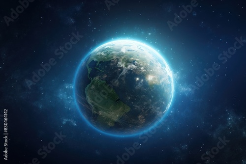 Fototapeta Naklejka Na Ścianę i Meble -  Earth space earth astronomy.