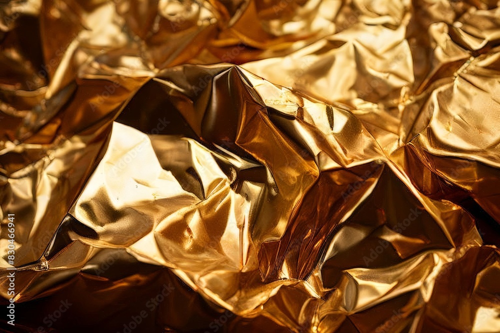 Shiny yellow gold foil texture background Shiny yellow gold foil texture background