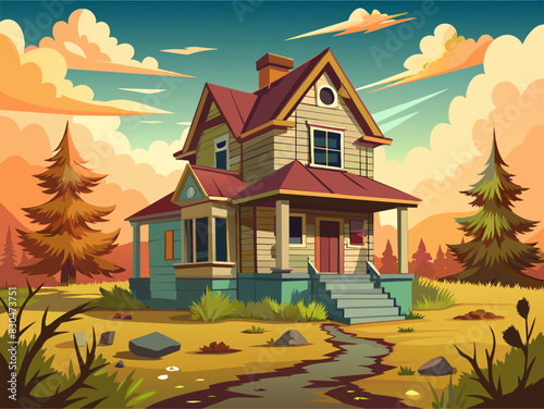 abandoned home