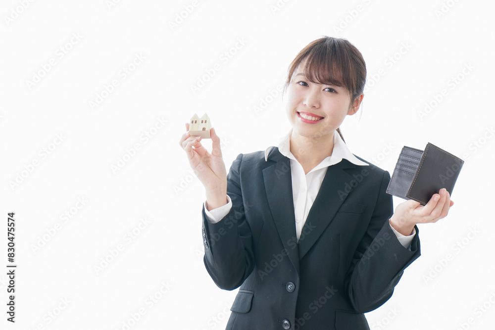 不動産と財布