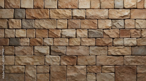 Background with a Stone Tile Pattern and Free Space for Product or Advertisement Design.