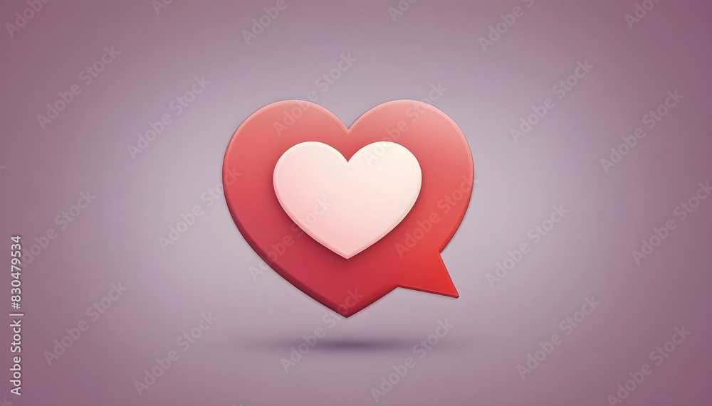 A heart icon representing likes or favorites upscaled 13