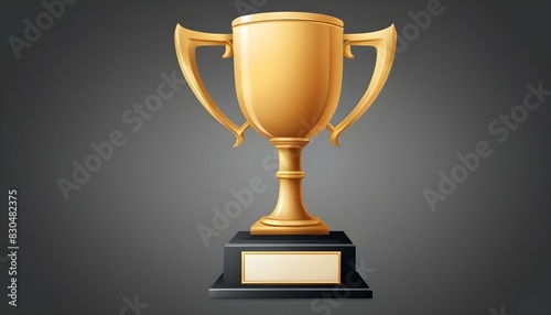 A trophy icon for achievements or awards upscaled_7