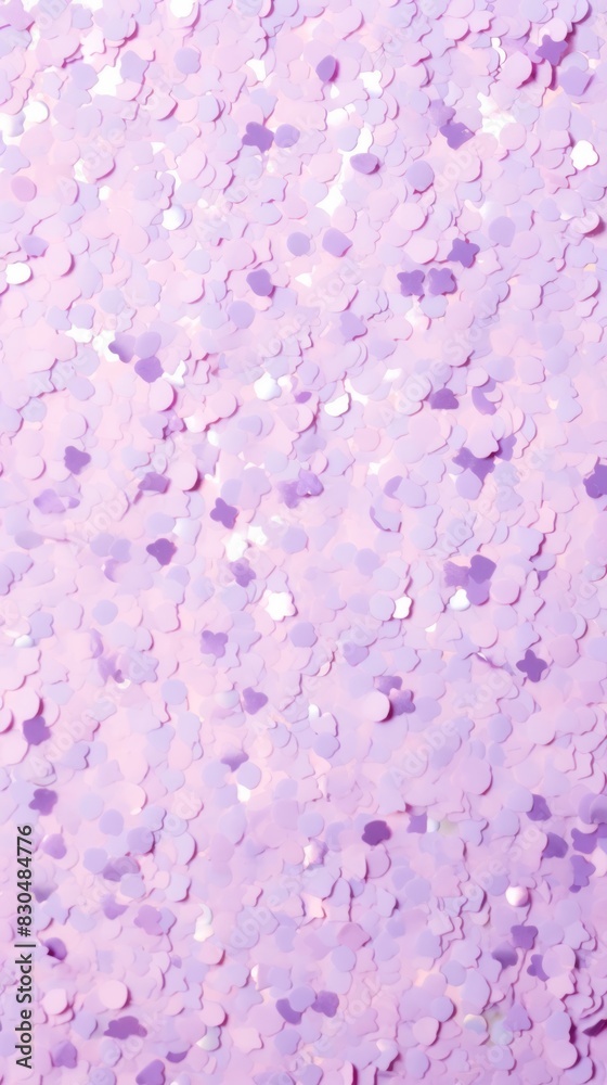 Obraz premium Pastel purple confetti background backgrounds petal textured.