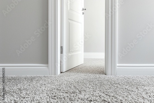 Door carpet backgrounds flooring white.