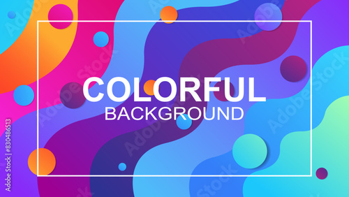 liquid colorful background