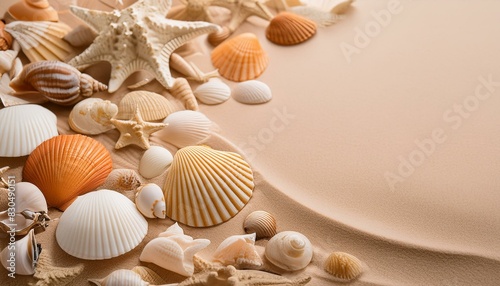 Seashell-Adorned Sand: Plenty of Room for Copy