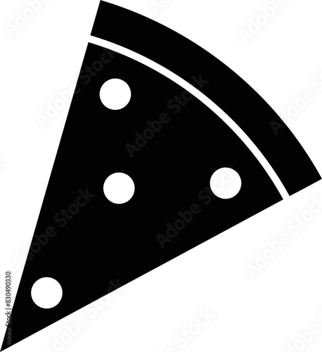 pizza food illustration icon