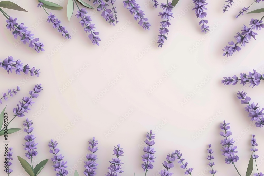 Lavender flowers frame backgrounds lilac plant. Lavender flowers frame backgrounds lilac plant.