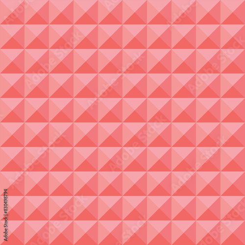 Red pastel square background and wallpaper.