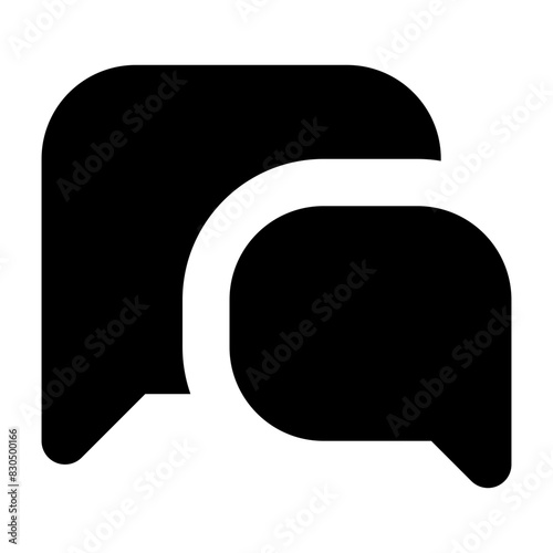 comments solid icon for ui