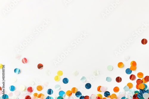 Discoes decor confetti border paper.