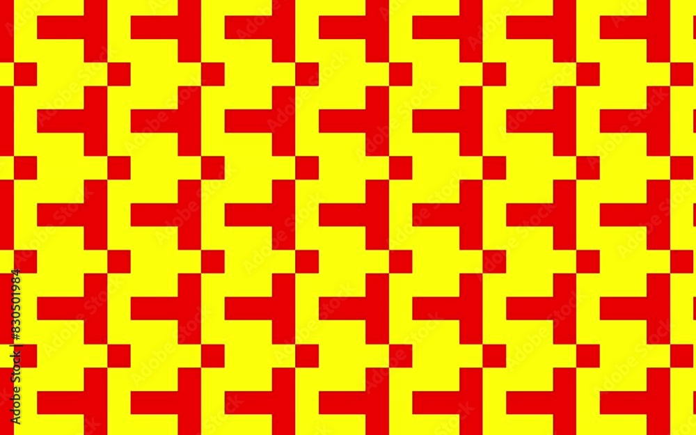 Abstract art line yellow and red Abstract art line yellow and red