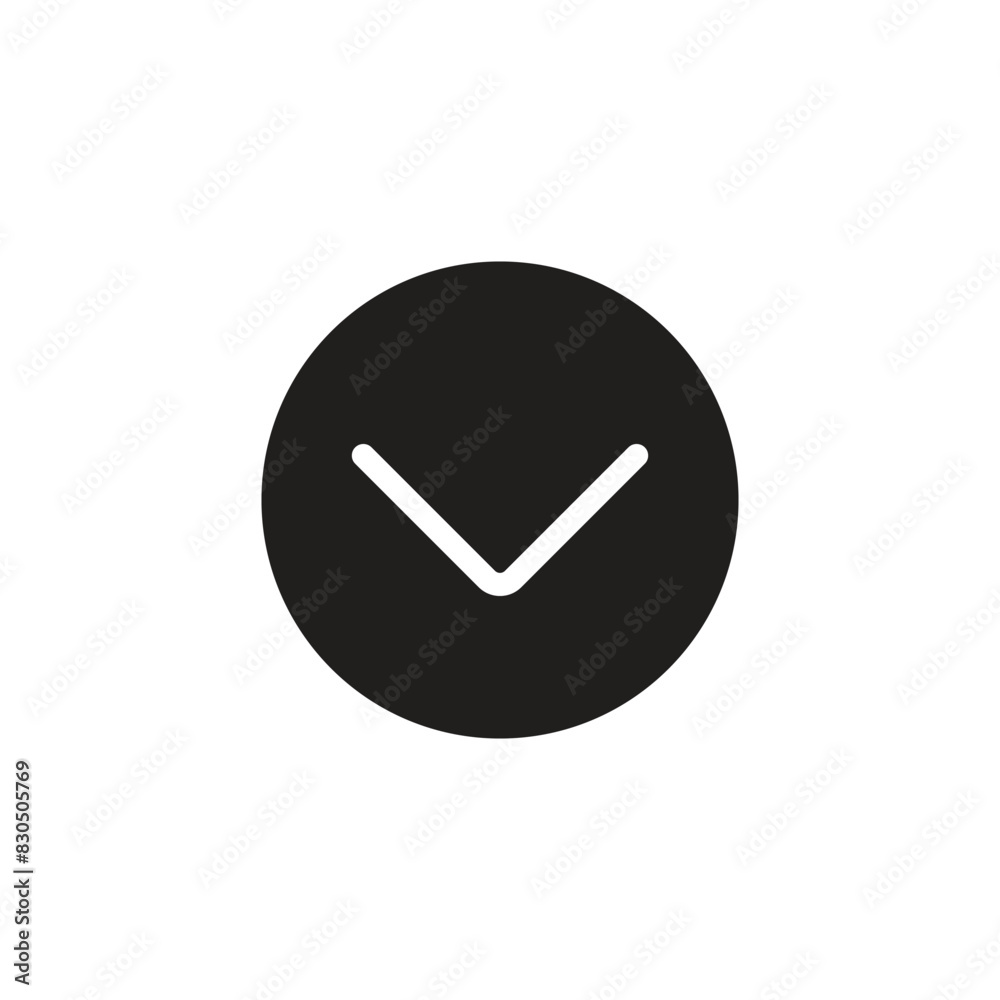 down arrow icon symbol vector down arrow icon symbol vector