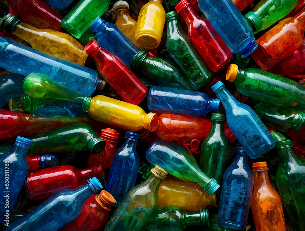 plastic bottles. Highlight the ingenuity and creativity involved in recycling plastic bottles. Highlight the ingenuity and creativity involved in recycling