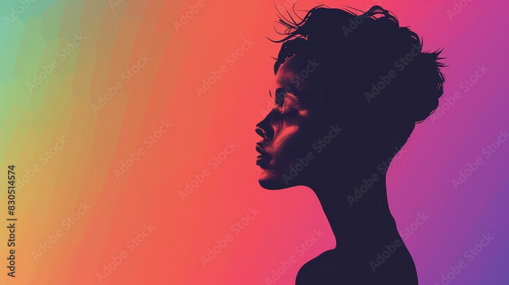 A powerful image of an LGBTQ activist standing tall, symbolizing resilience and hope for equal rights. Clean, professional stock photo. A powerful image of an LGBTQ activist standing tall, symbolizing resilience and hope for equal rights. Clean, professional stock photo.