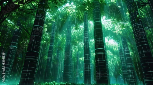 The trees in the Abstract Data Forest were like pillars of knowledge standing tall and sy each one integral to the overall structure of the forest.