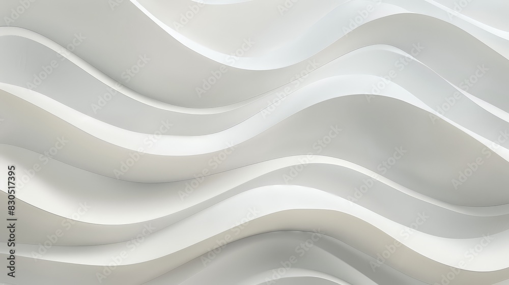 Subtle white wave-like shapes integrate smoothly into a clean, uncluttered backdrop. Subtle white wave-like shapes integrate smoothly into a clean, uncluttered backdrop.