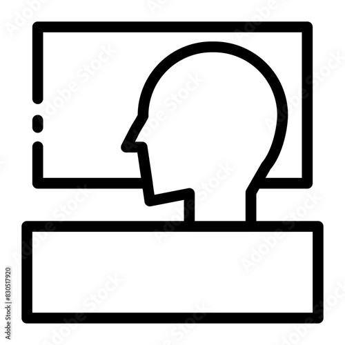  sleep can be blissful cut line icon