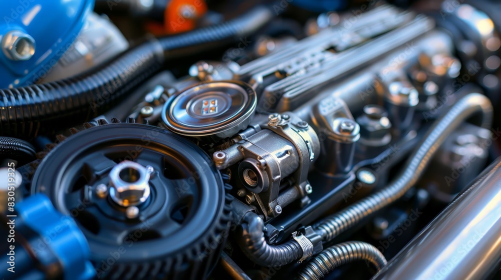 cylinder head and upper engine components cylinder head and upper engine components