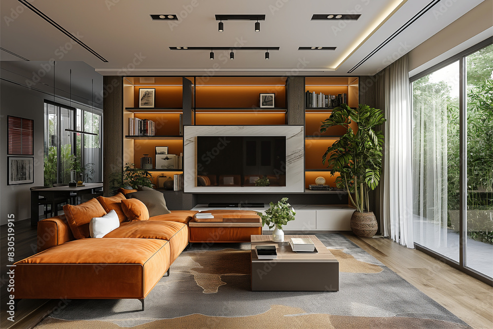 Fototapeta premium Interior Design for Living Spaces