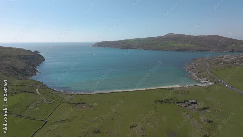 Lackenakea Bay Beach 4K Cinematic Drone view - Co.Cork - Ireland Lackenakea Bay Beach 4K Cinematic Drone view - Co.Cork - Ireland
