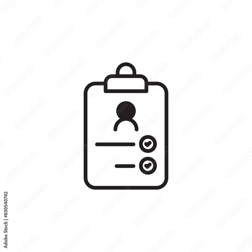 Assessment icon design with white background stock illustration Assessment icon design with white background stock illustration