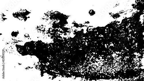 12-22. Corrosive texture of old iron plates - illustration. Industrial waste. Steel plate scratch texture background.